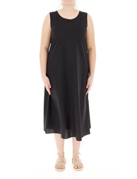 Abito smanicato midi NERO 25