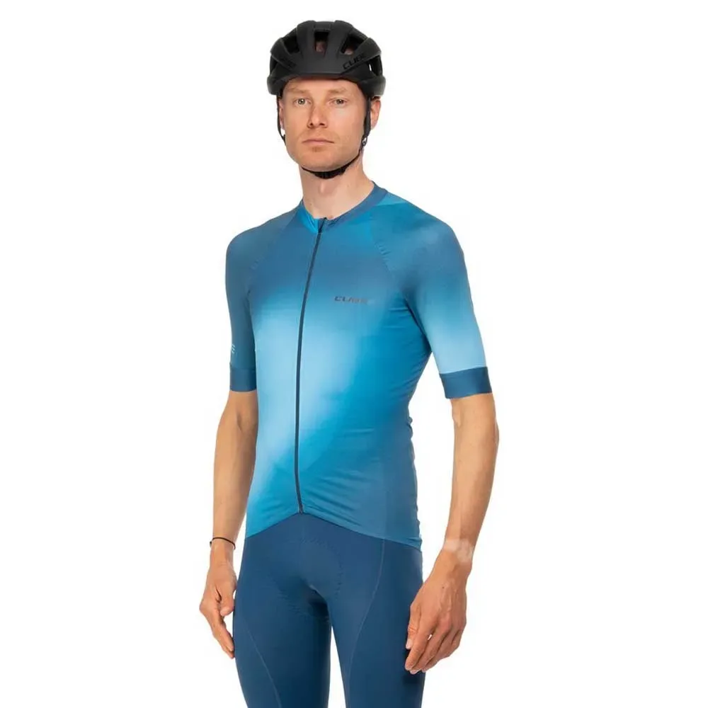 Maglia A Maniche Corte Road/xc Green - CUBE - FashionsVida