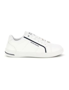 Sneakers bianche con inserti a contrasto e lacci CAM643021038 42
