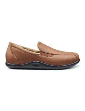 Relax Men's Regular Fit Leather Slipper - - Size: 11 - Hotter - FashionsVida