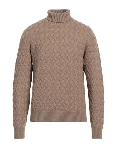 Rollkragenpullover Herren Kamel 54,56 Herren - Fedeli - FashionsVida