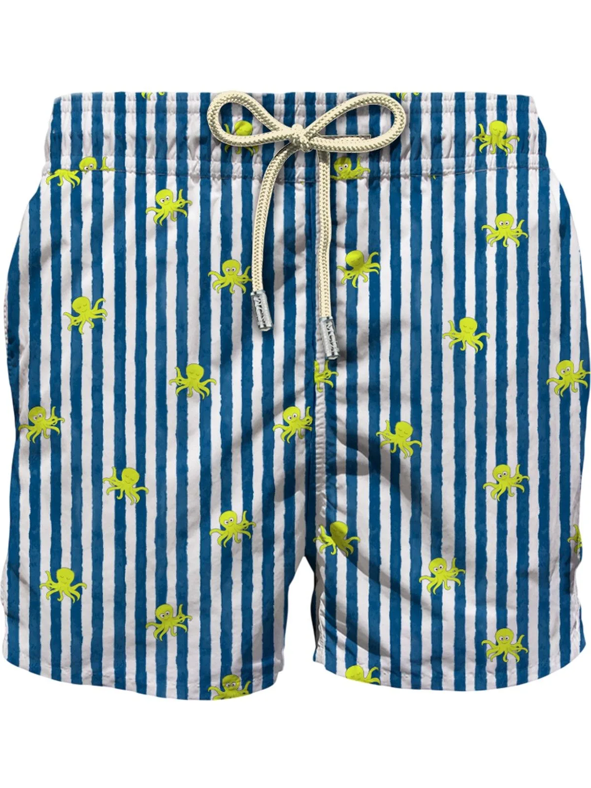 Pantaloncini e calzoncini uomo - lighting micro stretch octopus w stripes s 6194 - multicolore - MC2 SAINT BARTH - FashionsVida