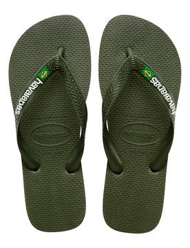 Ciabatte Infradito Brasil Logo Verdi 45/46