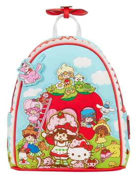 Sac à Dos Parfumé & X Strawberry Shortcake Hello Kitty Friends 26 Cm Red / Pink One Size unisex