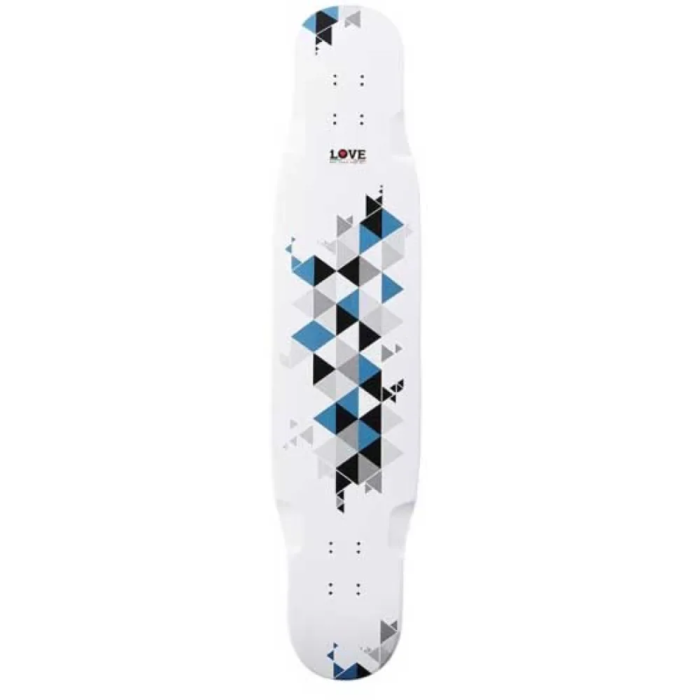 Planche De Longboard Tapete 42´´ Grey One Size unisex - 1 Love Boards - FashionsVida