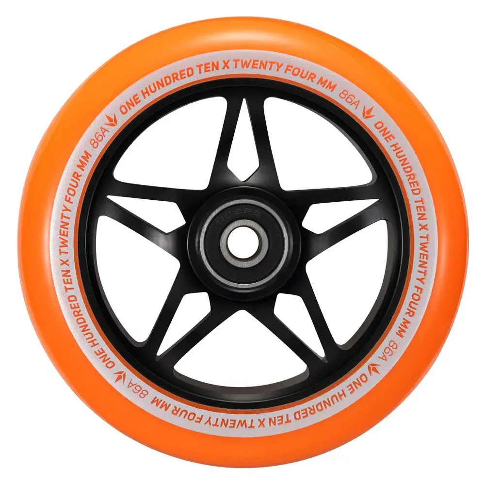 Roue De Scooter S3 Black / Orange 110mm unisex - Blunt - FashionsVida