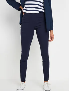 Women's Bengaline Formal Trousers in Dark Navy Size: 16R - Dark Navy - Size: 16R - M&Co - FashionsVida