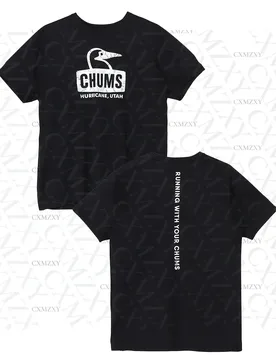 CHUMS T-shirt Men's Casual Short-sleeved Outdoor Dominated Loose Tee Outdoor Camping Pure Cotton Breathable Top Sports Trend Tee - Aliexpress - FashionsVida