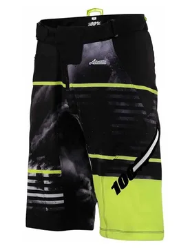 Pantaloni Corti Airmatic Dusted Lime - 100percent - FashionsVida