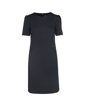 Vestido de negocios azul oscuro 38