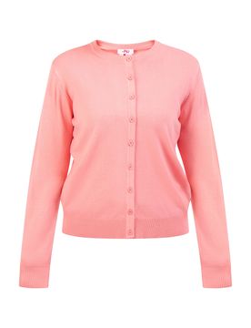 MYMO Cárdigan rosa claro