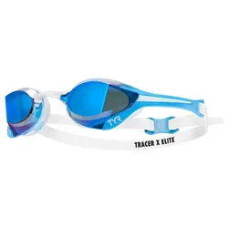 Tracer X Elite Mirror Swimming Goggles Blue / White One Size Men,Women