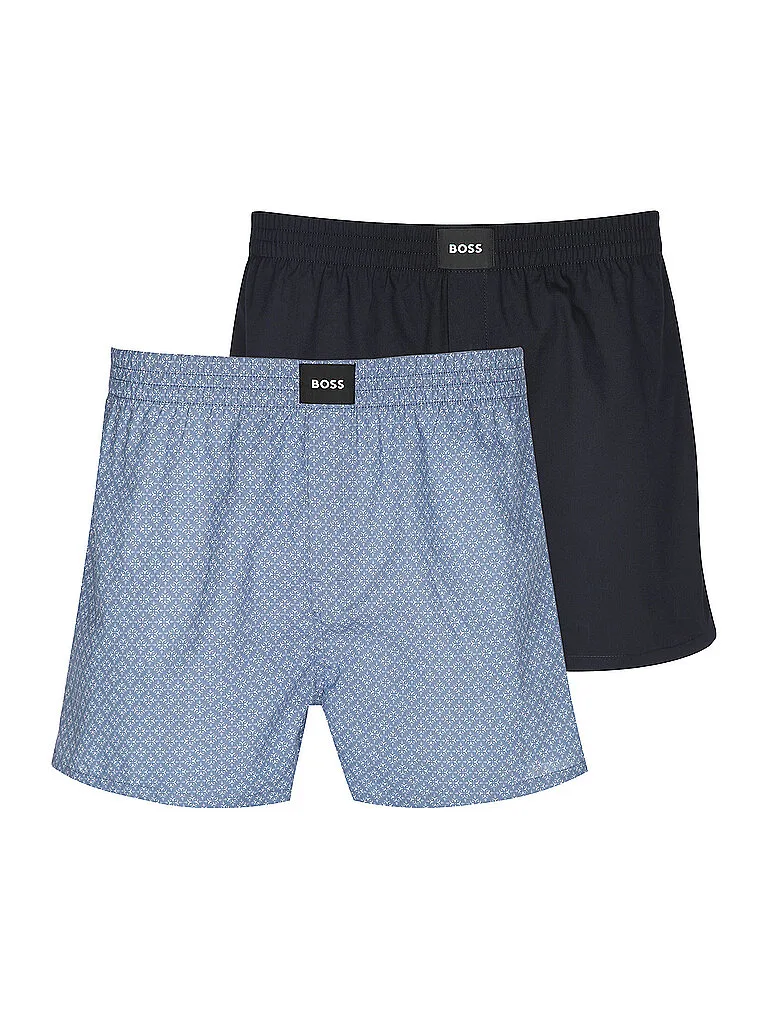 Boxershorts Paquete de 2 light/pastel purple azul S - BOSS - FashionsVida