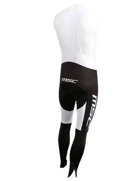 Calzamaglia Lunga Senza Bretelle All Season White / Black - MSC - FashionsVida