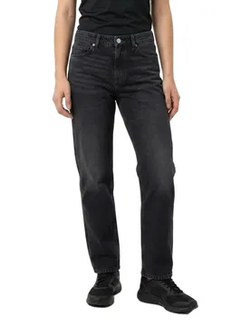 Jeans Banana Straight Fit Black Denim 36