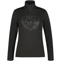 Ellenton Damen Rollkragenpullover, schwarz XL