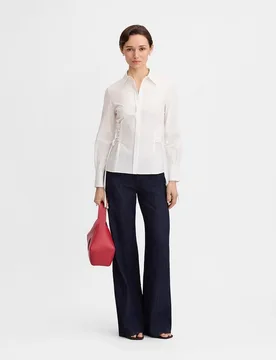 Camisa de mujer detalle corsetero - Simorra - FashionsVida