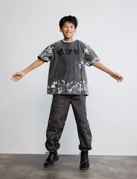T-shirt tie-dye Mickey™ BLACK 13/14 male - Desigual - FashionsVida
