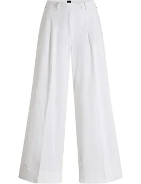 Pantalón de mujer largo ancho - Boss Orange - FashionsVida