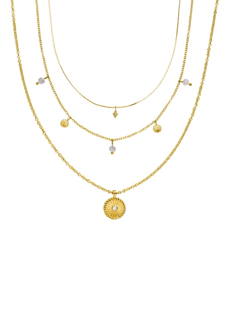 PURELEI Cadena 'Kaipo' oro / plata