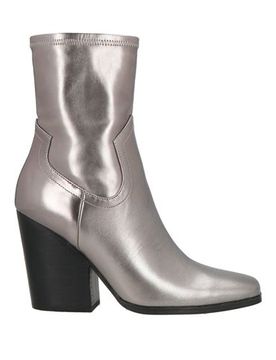 Stiefelette Damen Silber 36 Damen
