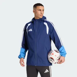 Tiro26 Rain Jacket M Team Navy Blue 2 / Ray Blue / White