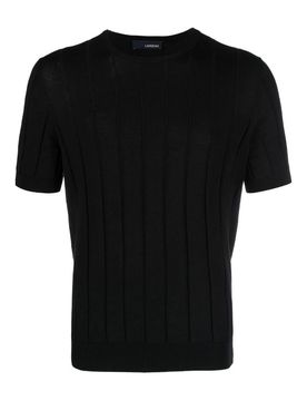 Lardini T-shirt con stampa logo