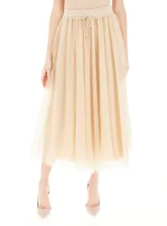 Gonna in tulle BEIGE 44