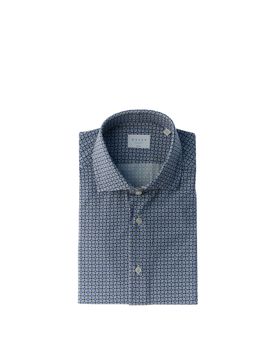 Camicia active tailor fit BLU 42