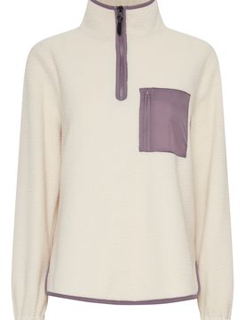 Oxmo Jersey 'Piala' beige / malva