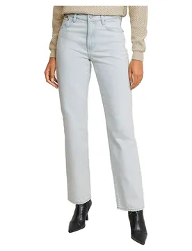 Jeans A Vita Alta Viktoria Straight Beached Faded Clifton Blue 27