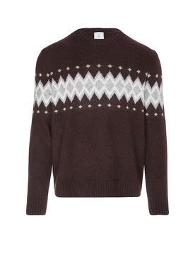 Eleventy Jersey rojo oscuro XXL