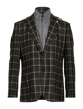 Blazer Herren Dunkelgrün 52,56 Herren - LUIGI BIANCHI Mantova - FashionsVida