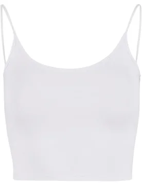 Top - Ladies Basic Top Low Back Neckline - XS bis XL - für Damen - Größe S - weiß - Frauen - female - Urban classics - FashionsVida