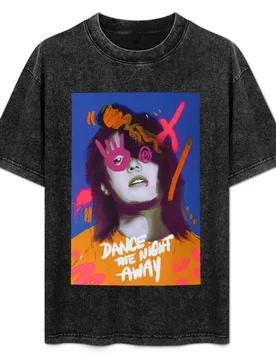 Charlotte de witte Art colorful T-Shirt Classic Crew Neck Cotton T-Shirt - Aliexpress - FashionsVida