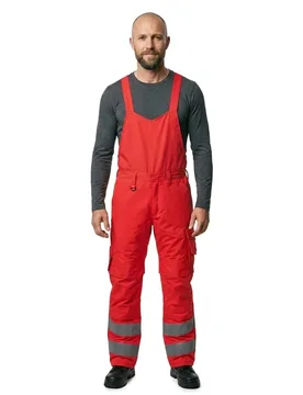 Pantalon De Travail Safe Supreme 15690 Winter Hi-Vis Red 4XL - MASCOT - FashionsVida