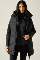 Women's Lightweight Merida Bodywarmer in Black Size: 18 - Black - Size: 18