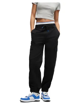 Hugo Pantalon Cargo Hisune 1 D B Black 42