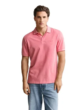 Polo à Manches Courtes 2014102 Rose Red L - Gant - FashionsVida