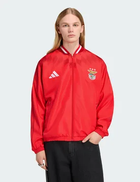 Giacca da allenamento SL Benfica Stadium S Pure Ruby - Adidas - FashionsVida