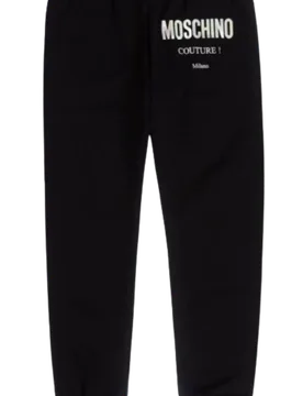 Moschino Couture Black Joggers - Moschino Couture - FashionsVida