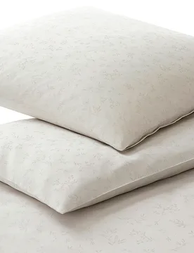 Damast Bettwäsche DELIGHT 70x90cm/140x200cm Natur beige baby - ELEGANTE - FashionsVida