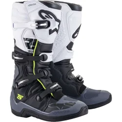Stivali Moto Cross Enduro TECH 5 Nero Bianco taglia 16