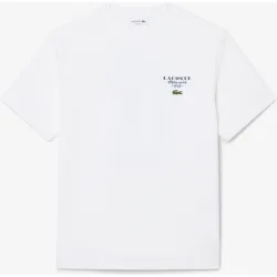 Lacoste - En blanco de manga corta