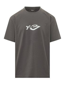 Y-3 Logo Long-Sleeve T-Shirt