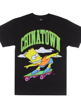 Maglietta Uomo Cowabunga Arc Tee X the Simpsons Black