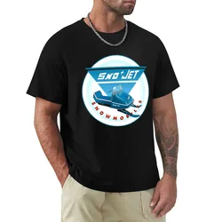 Sno Jet T-Shirt Plus Size Simple Casual Top