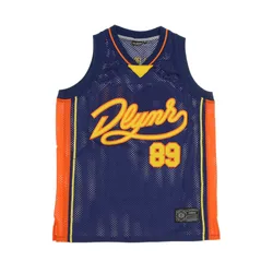 Canotta Tipo Basket Uomo Basket Tank Blue