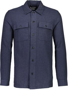 Cotton linen overshirt L/S male