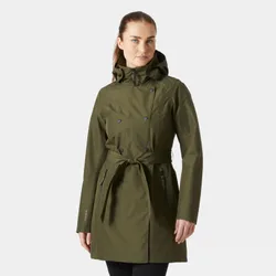 Women's Welsey II Insulated Trench Coat Green S - Utility Green - Female